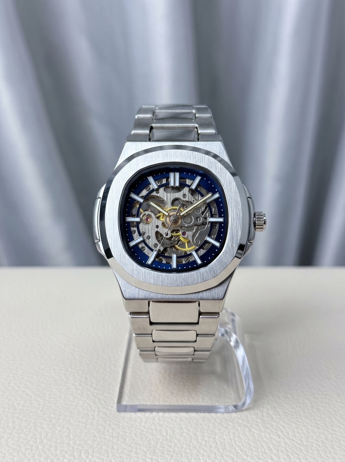 Silver Automatic Pat-ek philippe