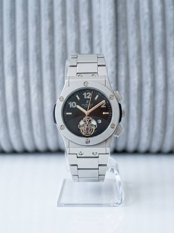 HB | Date Working | Stainless Steel Watch HB-03