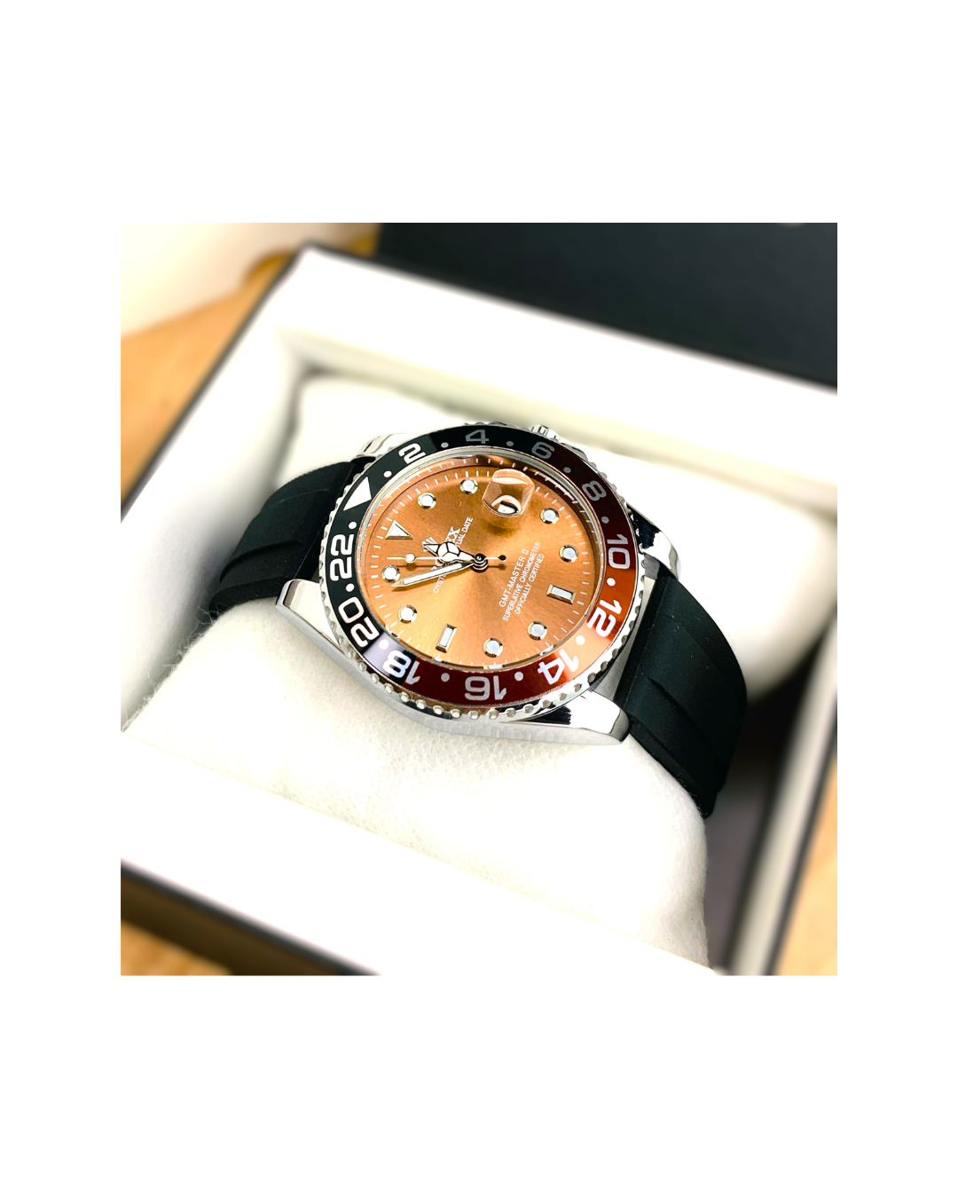 Black Belt With Skin Dial