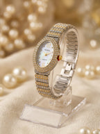 Rinnady Golden with Silver Dial