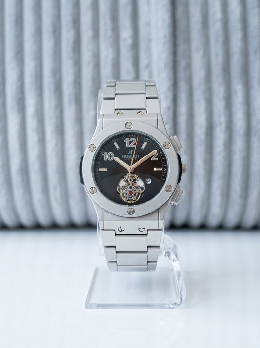 HB | Date Working | Stainless Steel Watch HB-03