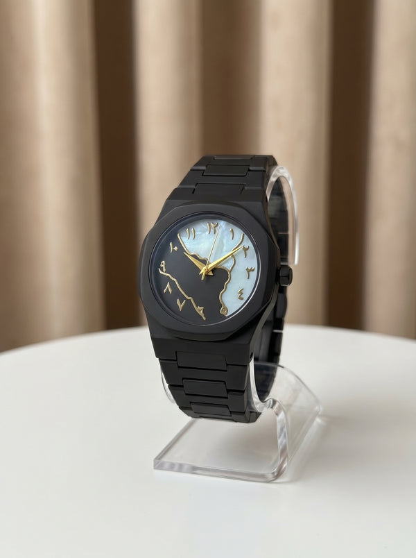 Black Arabic Aura Mabel Dial(Fabric Material)
