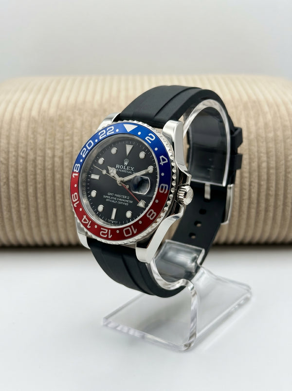 Black Belt With Black Dial