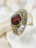 Rol-ex Sunburst Fluted bezel