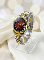 Rol-ex Sunburst Fluted bezel