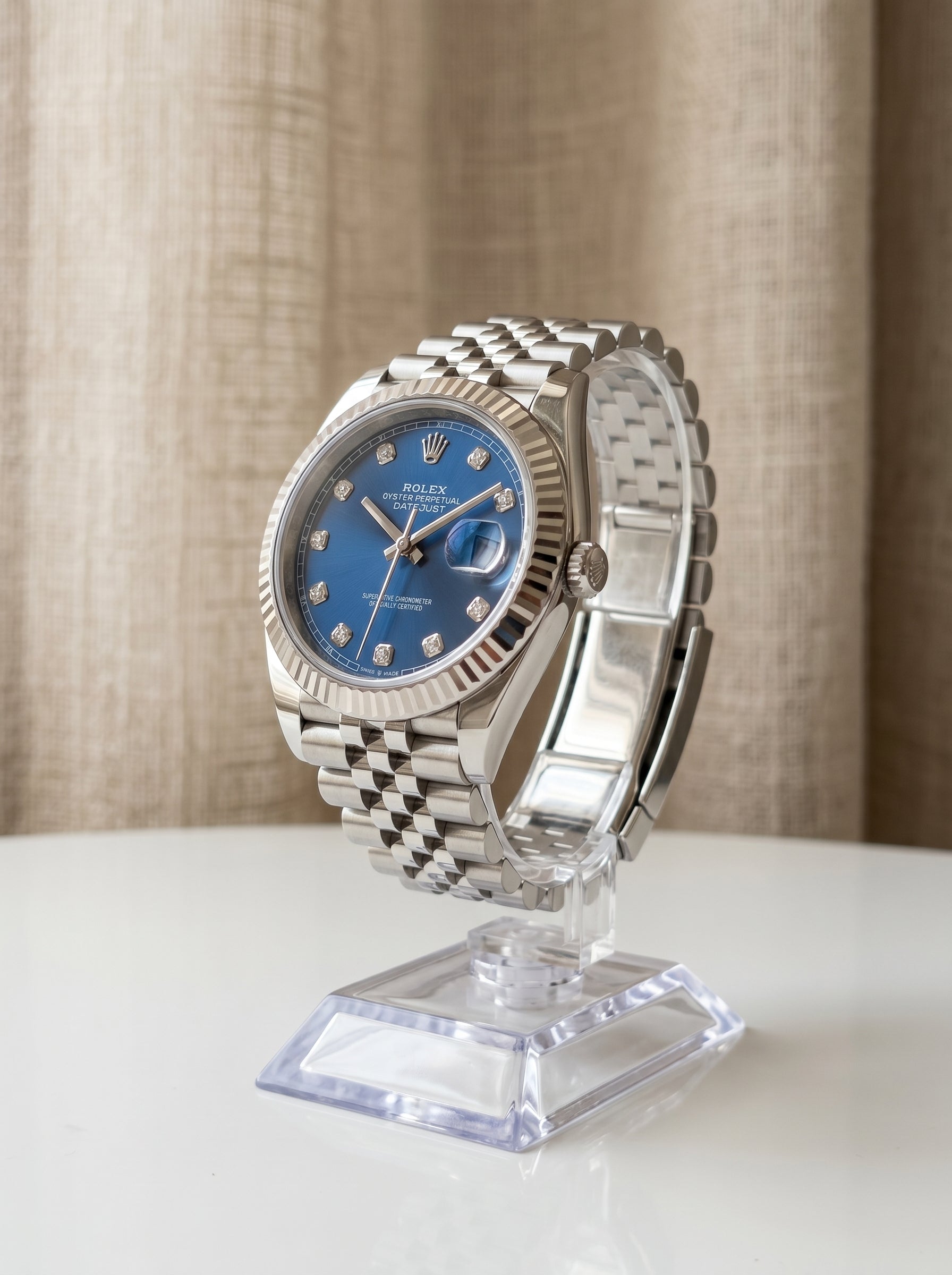 Blue Rolex Submarine