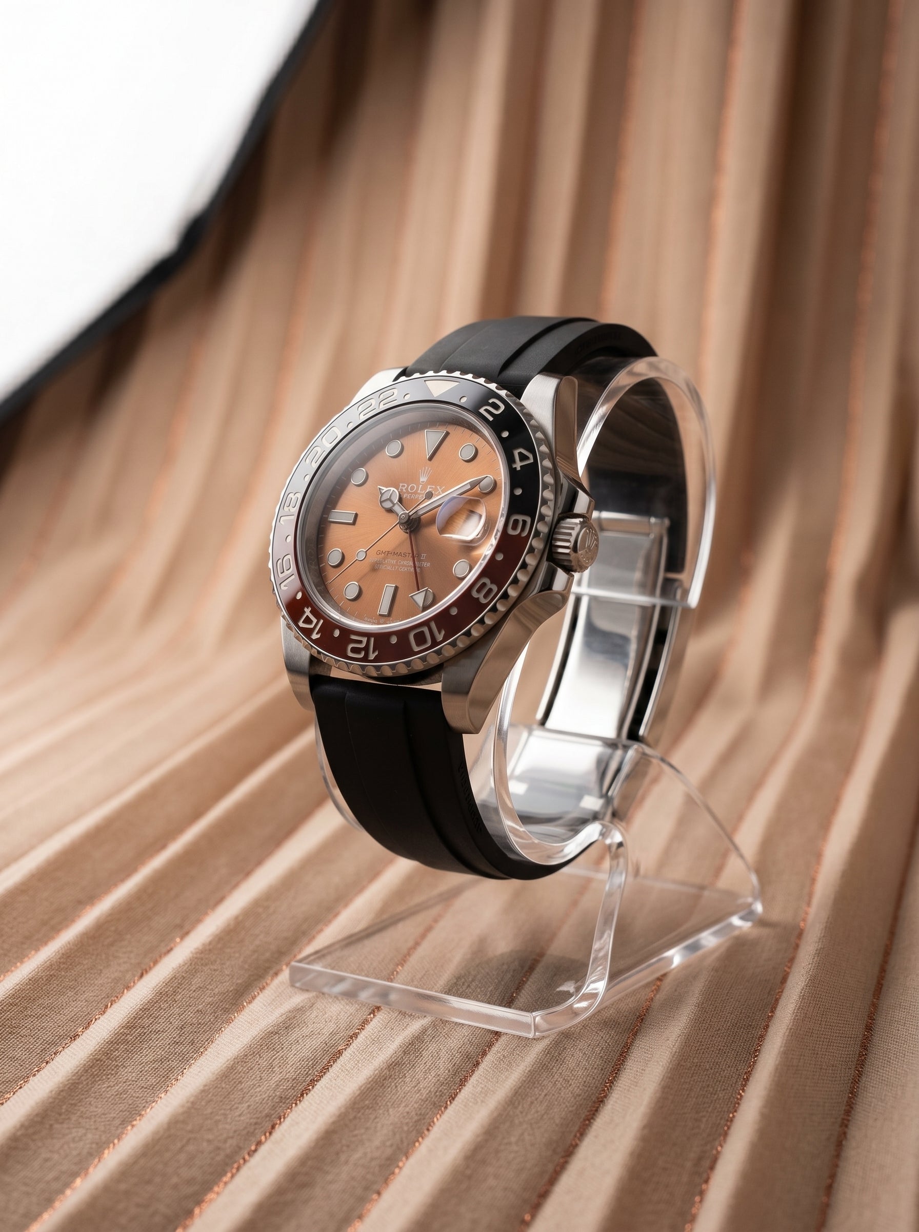 Black Belt With Skin Dial